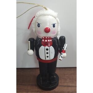Bombay Company Conductor Musician Nutcrackers Christmas Ornament D2